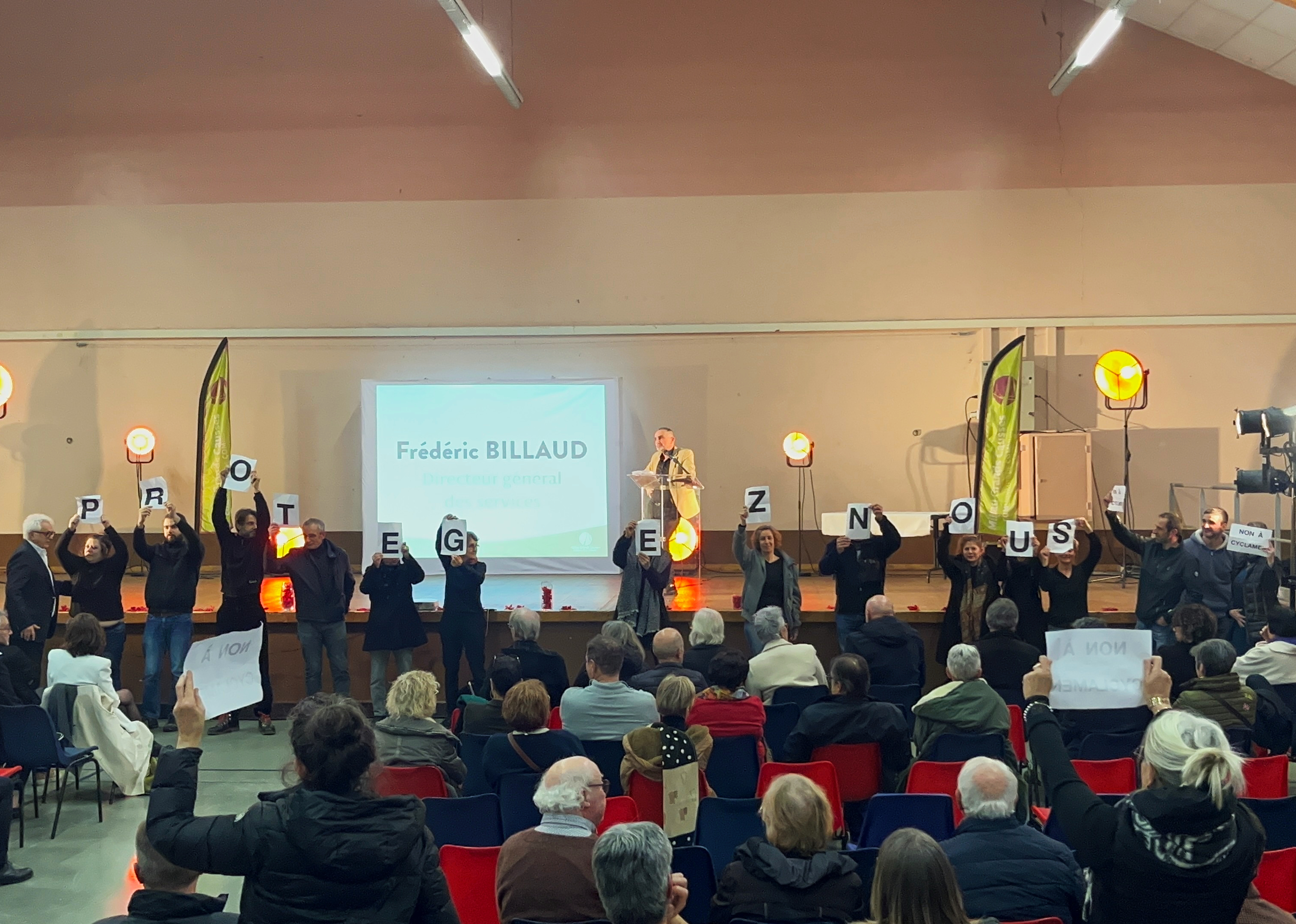 Tribune d'opinion sur les vœux institutionnels et le projet Cyclamen à Millau